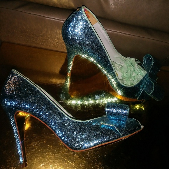 ted baker glitter heels